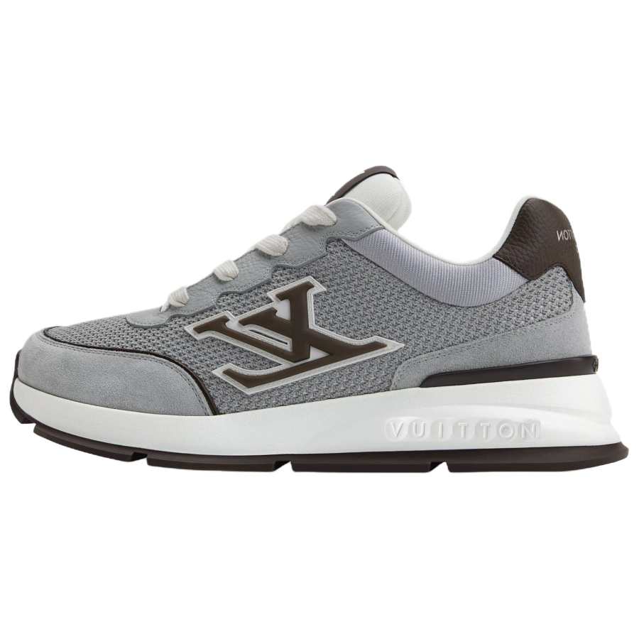 LOUIS VUITTON Casual Shoes Men's Low Top Gray