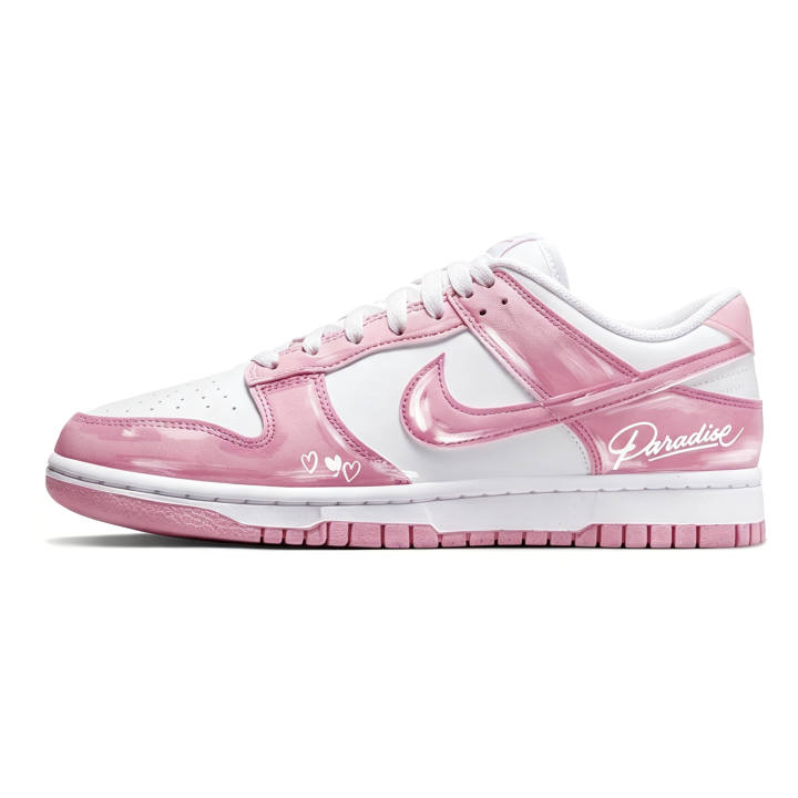 Nike Nike Dunk Skateboard Shoes Women's Low Top Powder