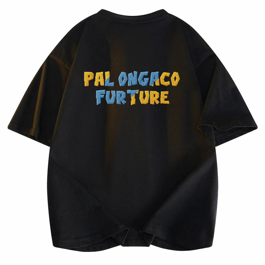 PAL ONGACO T Shirts Unisex Crew Neck Moderate Straight Fit