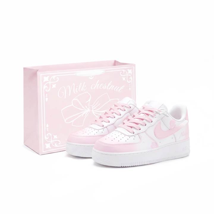 Nike Nike Air Force 1 Skateboard Shoes Women's Low Top White