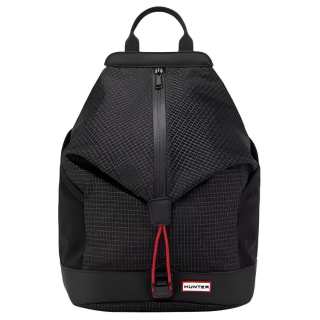 HUNTER Nylon Backpack Unisex Black