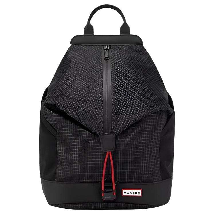 HUNTER HUNTER Nylon Backpack Unisex Black