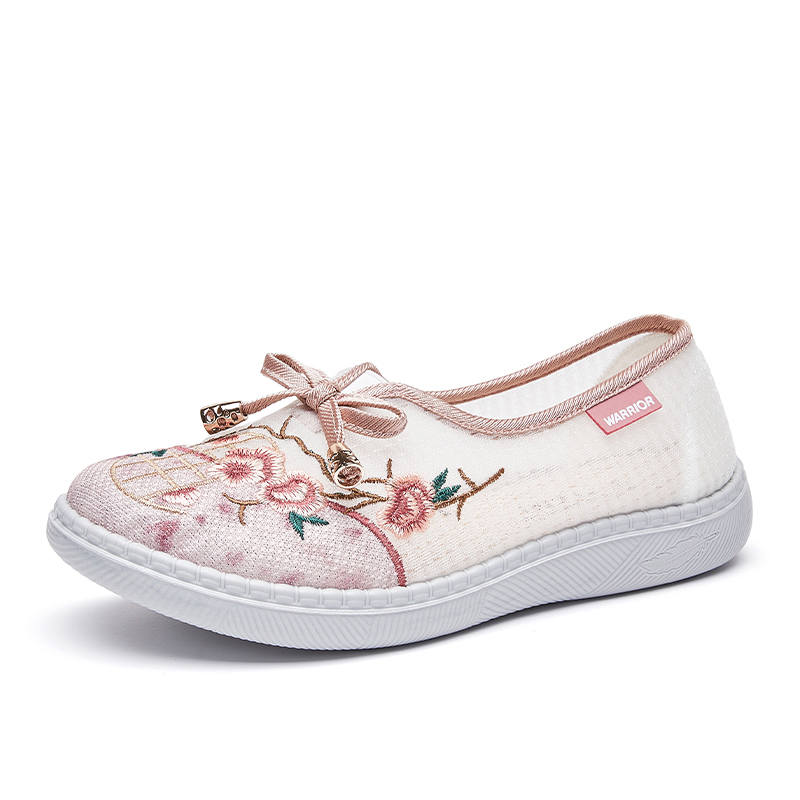 WARRIOR Casual Shoes Women's Low Top White Pink