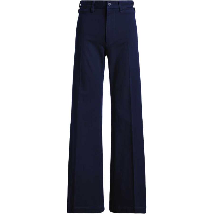 Polo Ralph Lauren Casual Pants Women's Dark Blue Moderate Flared Pants
