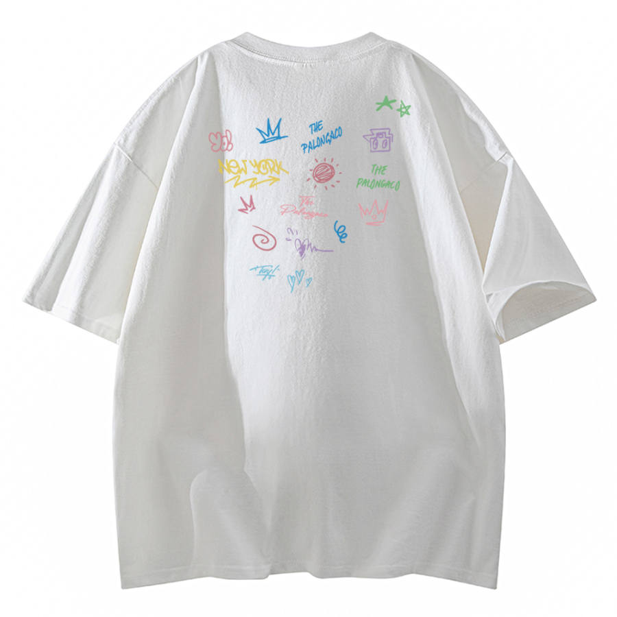 PAL ONGACO T Shirts Unisex Crew Neck Moderate Straight Fit