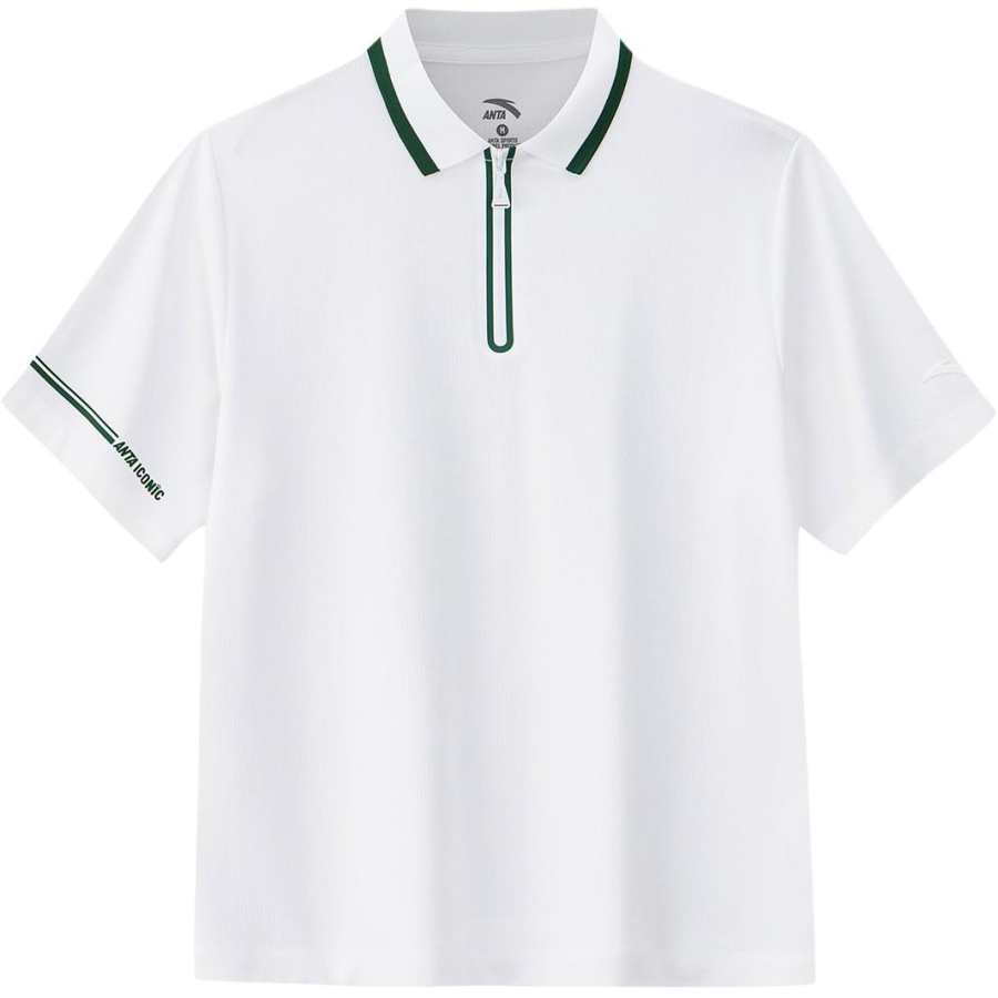 ANTA T Shirts Women's Lapel Moderate Straight Fit