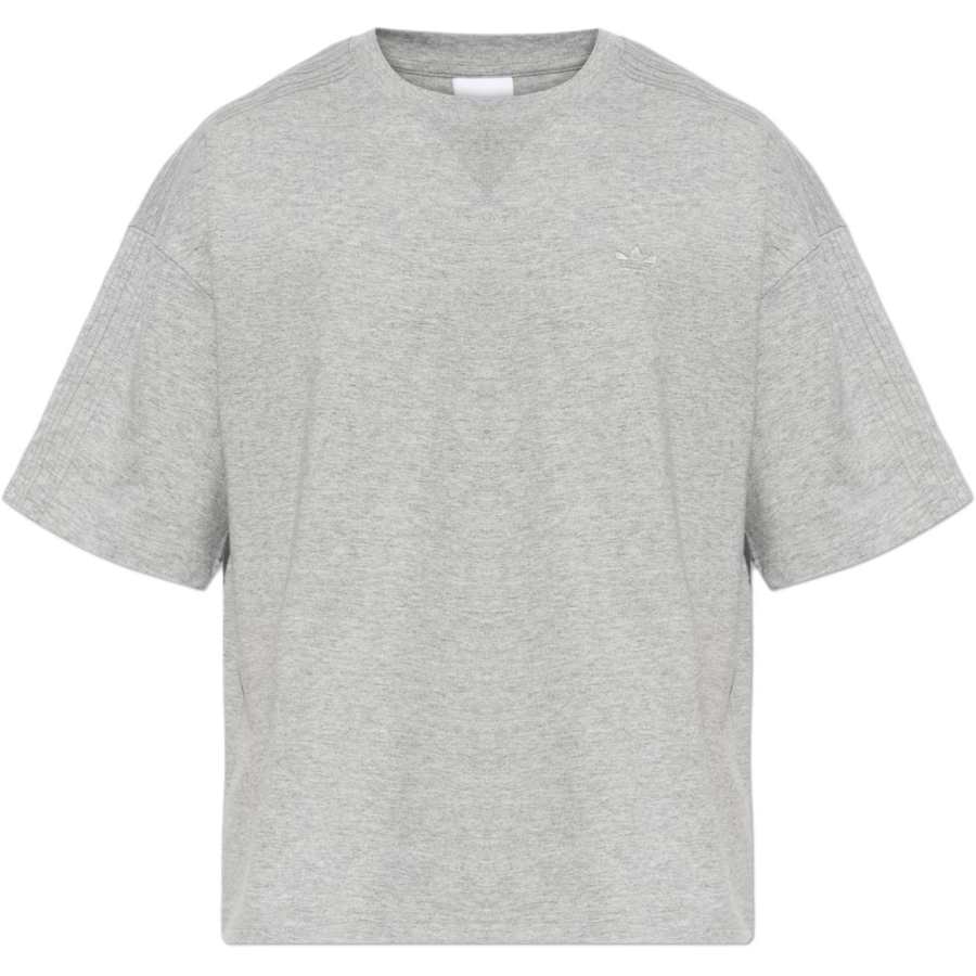 Adidas Originals T Shirts Men's Gray Crew Neck