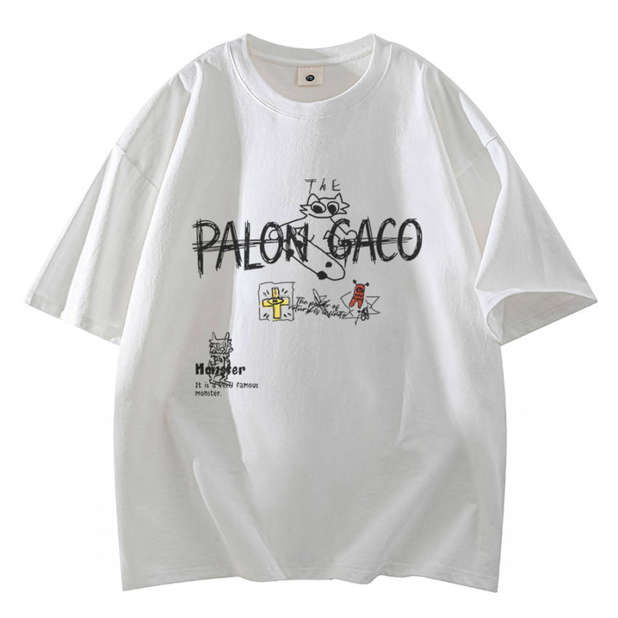PAL ONGACO T Shirts Unisex Crew Neck Moderate Straight Fit