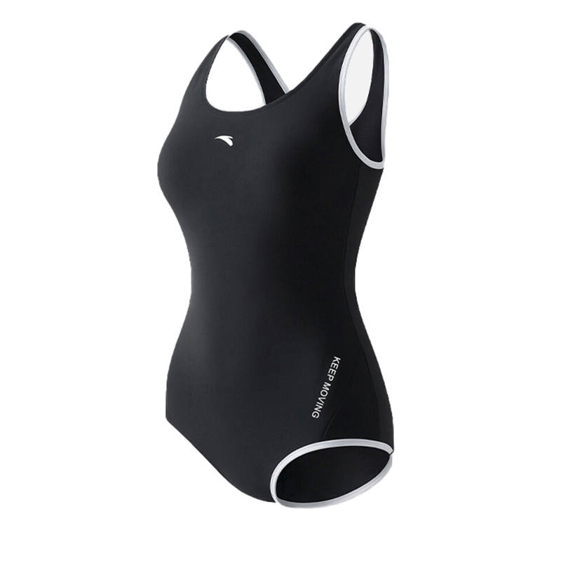 ANTA One Piece Swimsuits Women's Black Triangle One Piece Swimsuit