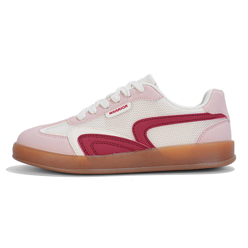 WARRIOR German Army Trainers Women's Low Top Beige Pink