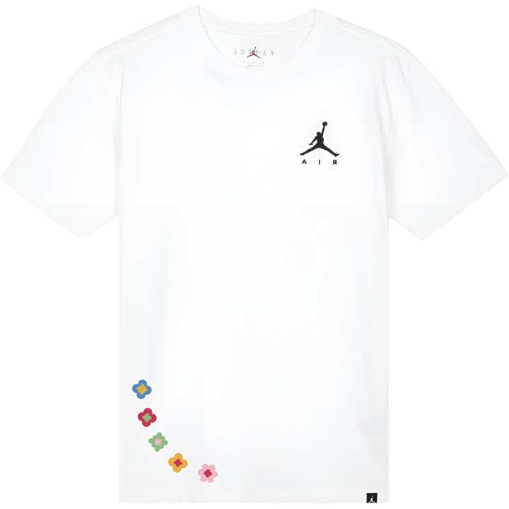 Jordan Jordan Air Jumpman T Shirts Unisex White Crew Neck Straight Fit
