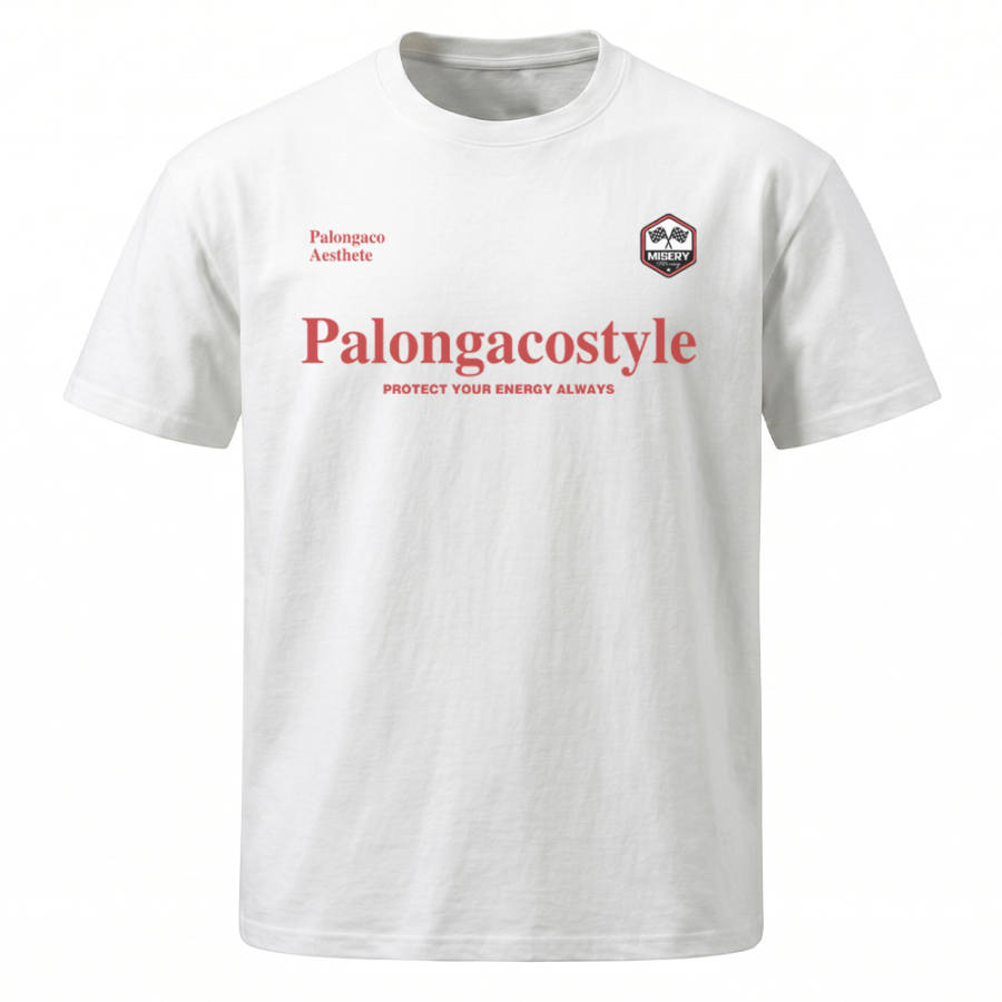 PAL ONGACO T Shirts Unisex Crew Neck Moderate Straight Fit