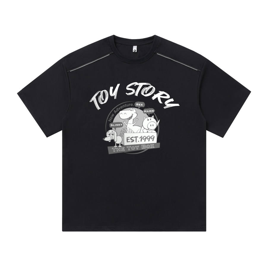 Disney T Shirts Unisex Crew Neck Moderate Straight Fit