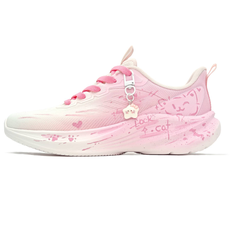 Li-Ning Li Ning Light Breeze V3 Running Shoes Women's Low Top White Pink