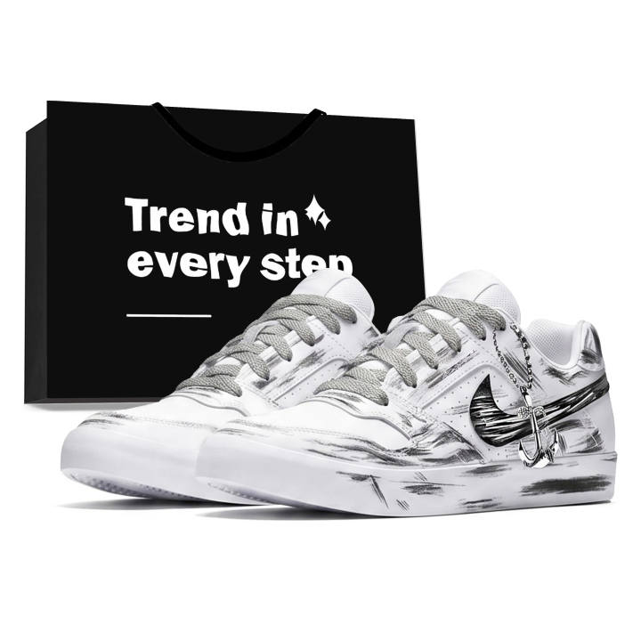 Nike Nike SB Delta Skateboard Shoes Unisex Low Top Black