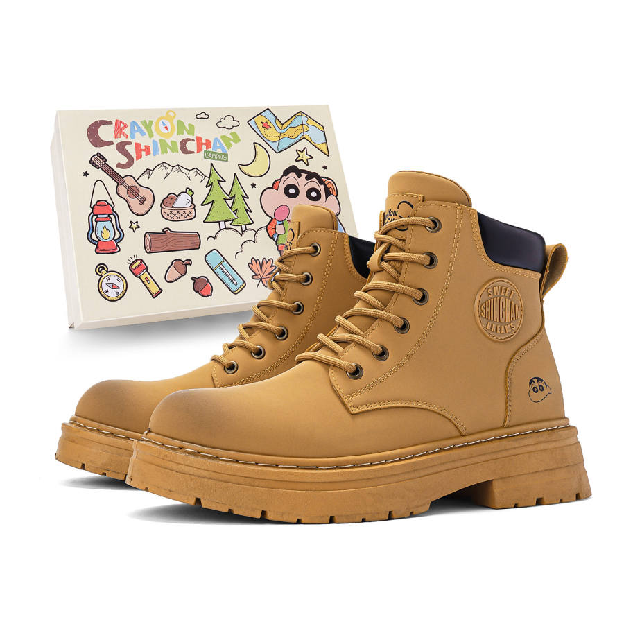 Crayon Shinchan Short Combat Boots Unisex