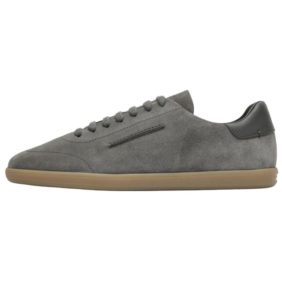 Ermenegildo Zegna Skateboard Shoes Men's Low Top Gray
