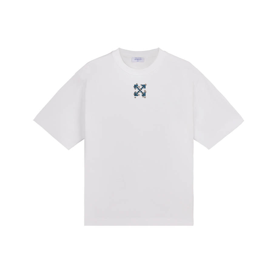 OFF-WHITE OFF WHITE T Shirts Unisex Crew Neck Moderate Heavyweight