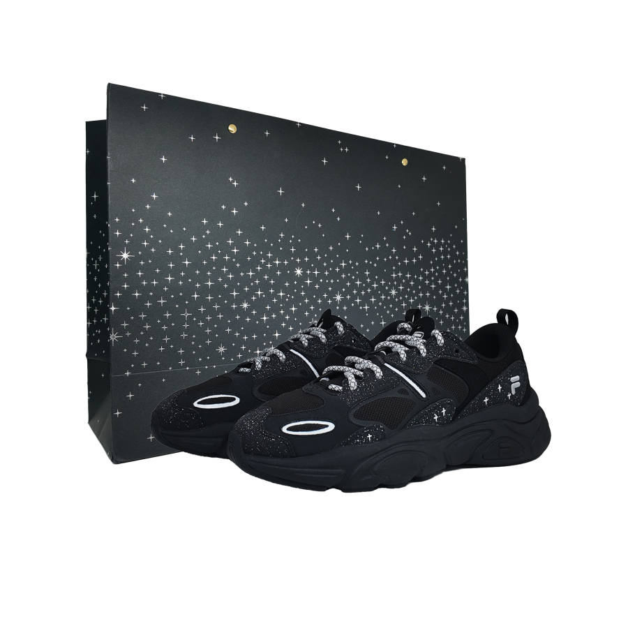 FILA Mars 2 Casual Shoes Women's Low Top Black White Colorway