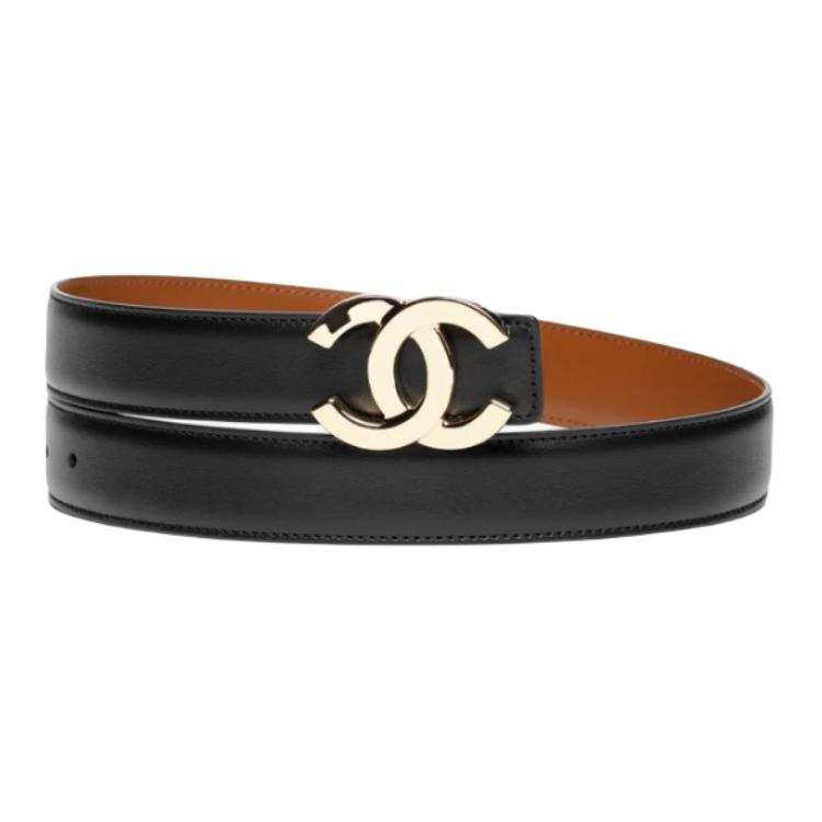 CHANEL CHANEL Leather Belts Unisex
