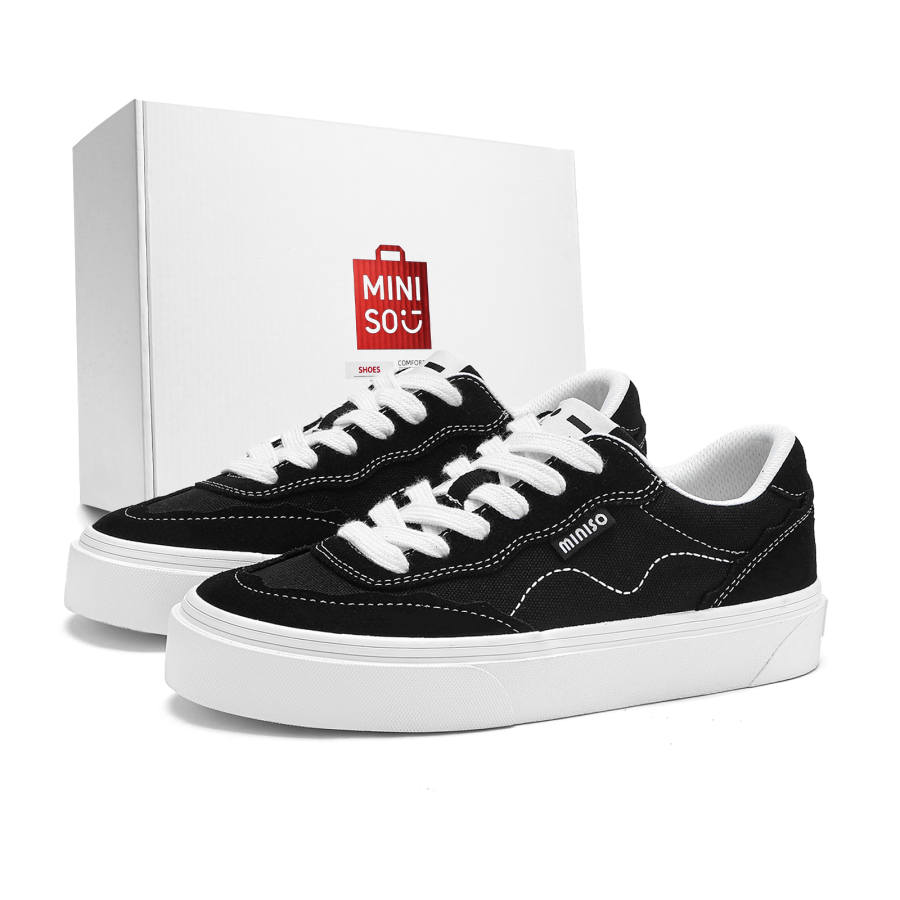 MINISO Cushioning Abrasion Resistant Balance Lightweight Breathable Low top Skateboard Shoes Unisex