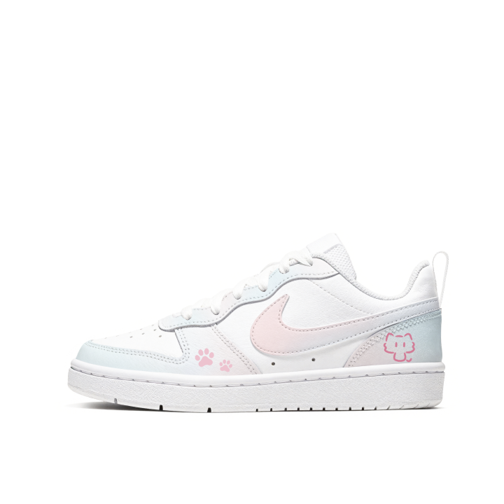 Nike Nike Court Borough Skateboard Shoes Unisex Low Top White