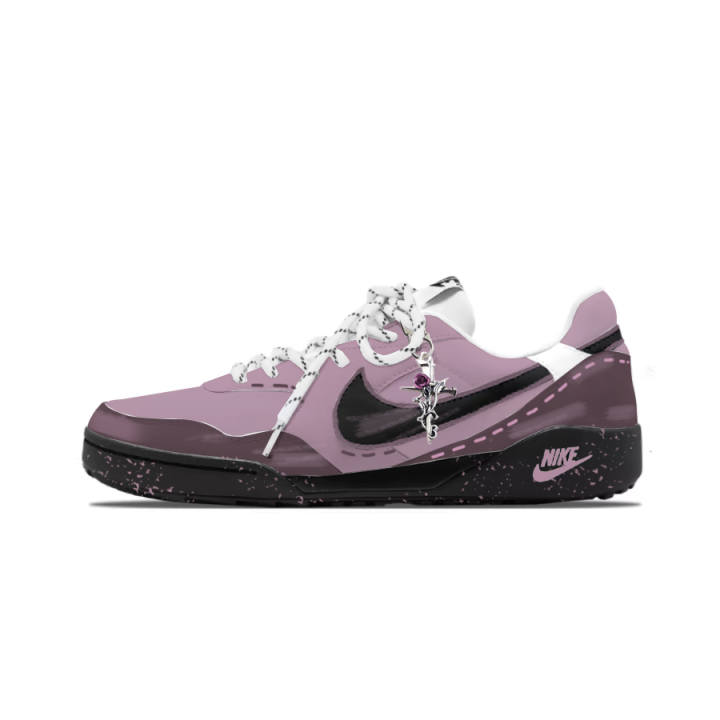 Nike Nike Terra Manta Casual Shoes Unisex Low Top Purple Black Contrast
