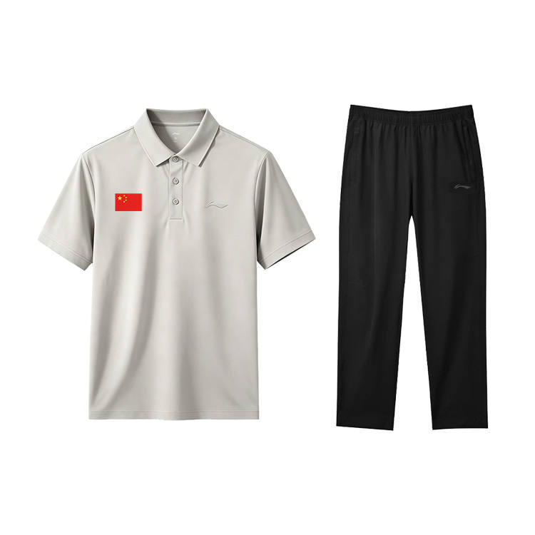 Li-Ning Li Ning Casual Sportswear Unisex Polo Collar Thin