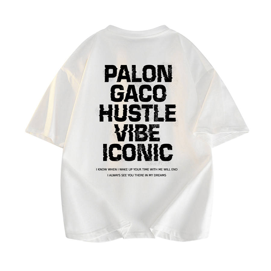 PAL ONGACO T Shirts Unisex Crew Neck Thin Straight Fit