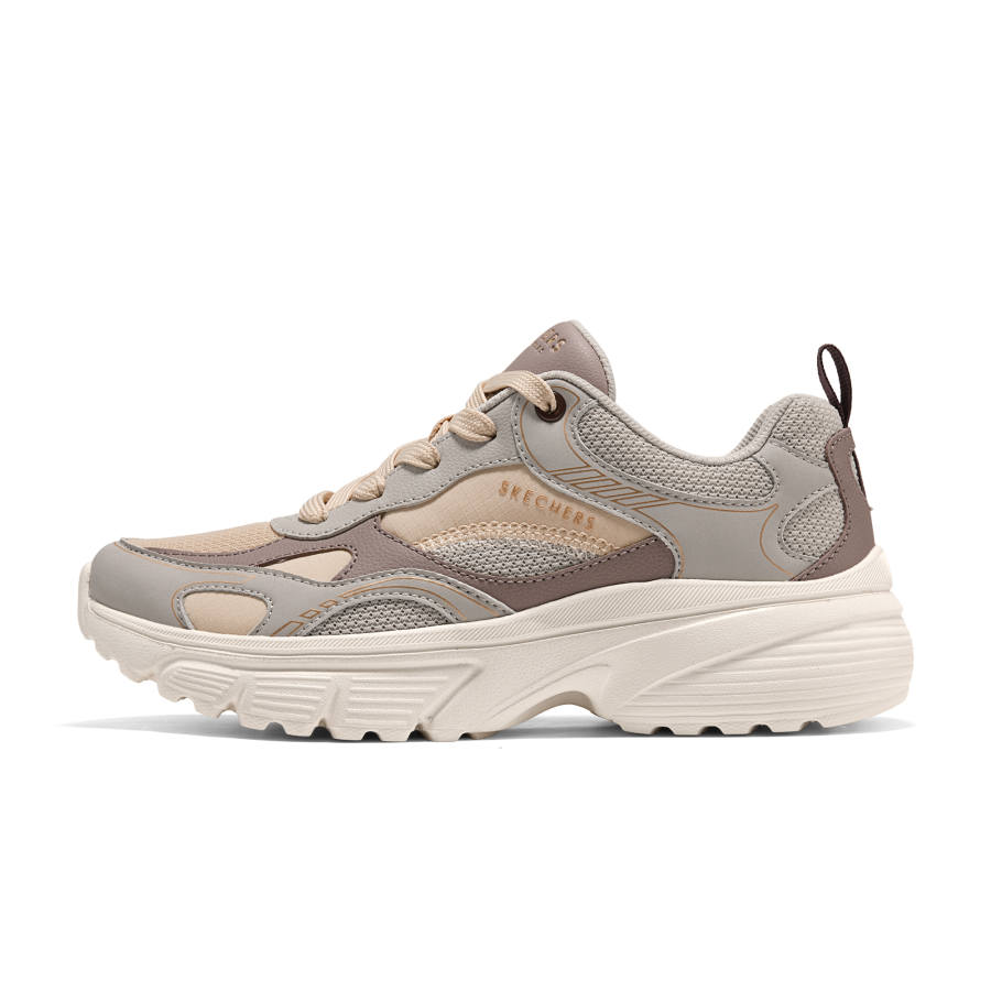 Skechers Street Chunky Sneakers Women's Low Top Natural/Multicolor