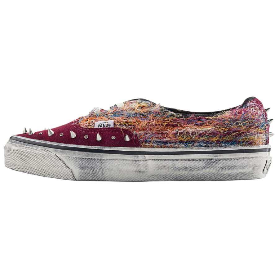 Vans Vans Premium Authentic 44 Skateboard Shoes Unisex Dark Red