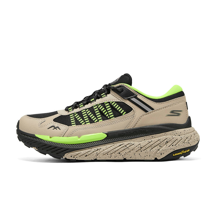 Skechers Max Cushioning Premier Trail 2.0 Running Shoes Men's Low Top Black/Natural