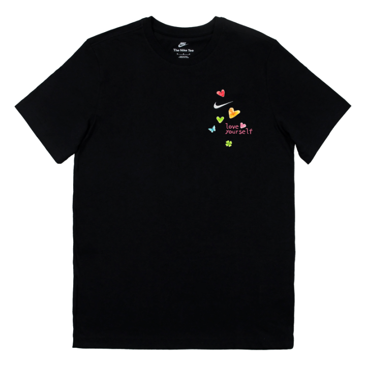Nike Nike T Shirts Unisex Black Crew Neck