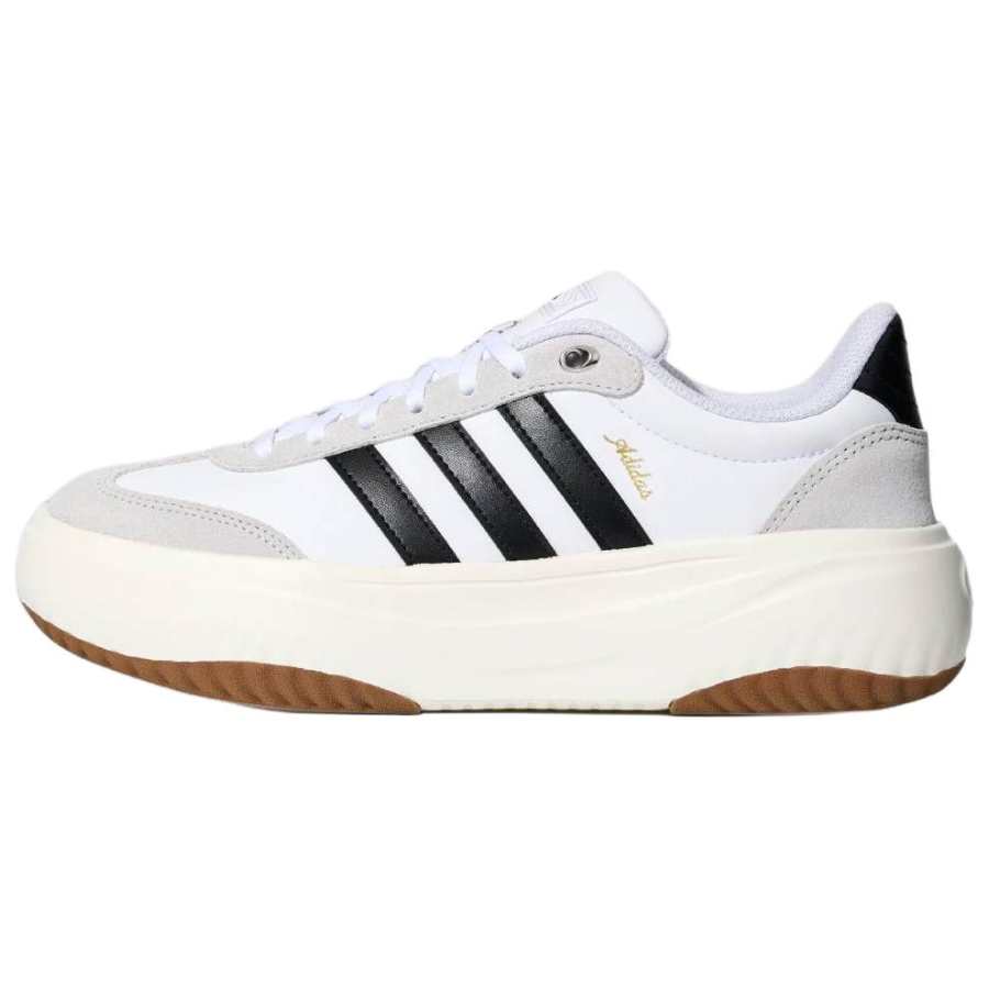 Adidas Adidas FLARE PLATFORM German Army Trainers Women's Low Top White Black