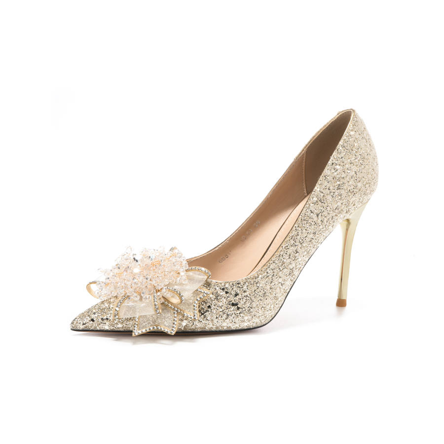Barbie High Heels Women's Silver/Mercury/Champagne