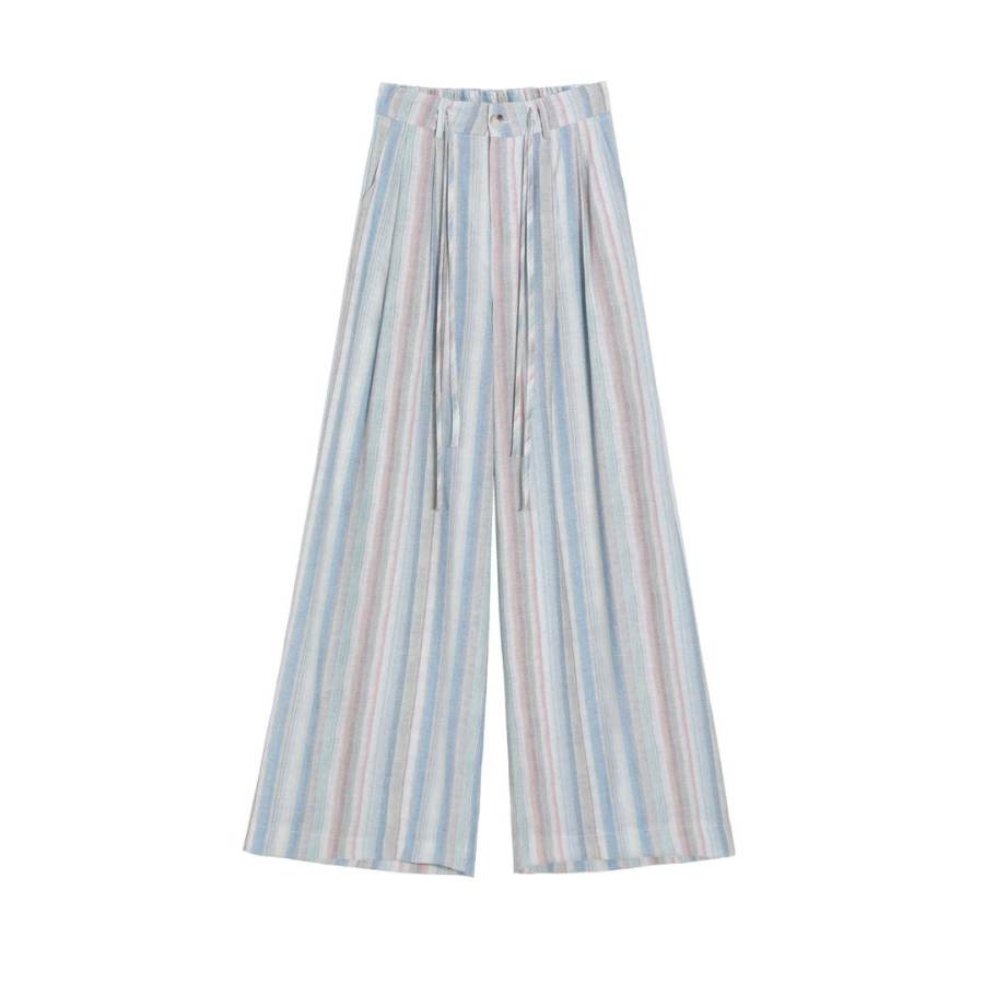 TUSHIFEI Casual Pants Women's Thin Wide Leg Pants