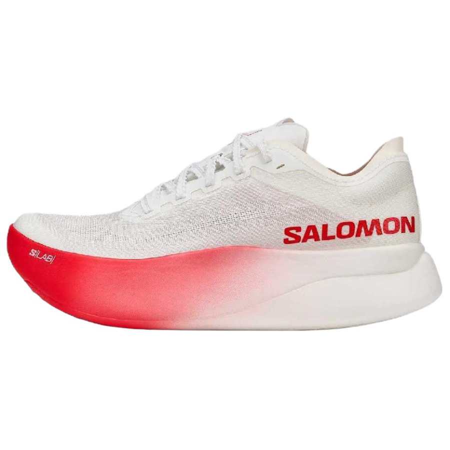 SALOMON S/lab Phantasm 3 Running Shoes Unisex White Red
