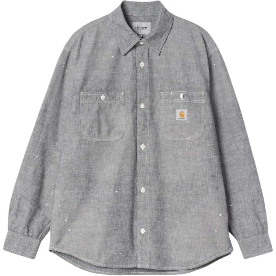 Carhartt WIP Shirts Unisex Black Lapel Moderate Other