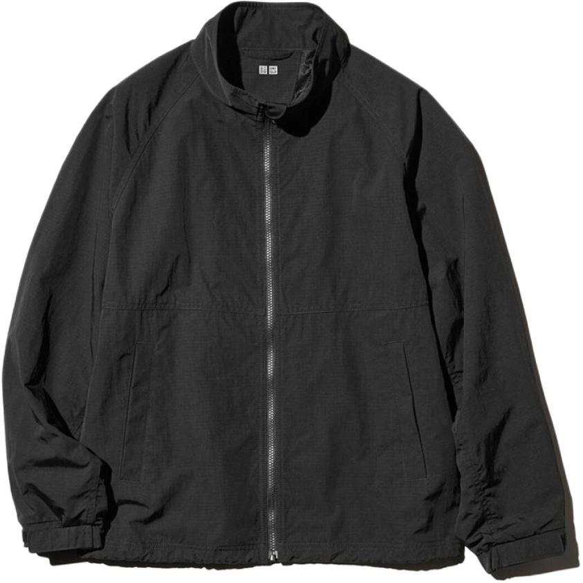 UNIQLO SS26 Jackets Unisex Black Stand Collar Moderate Other