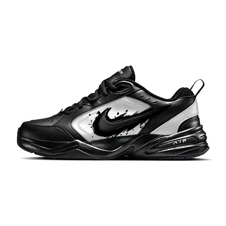Nike Nike Air Monarch 4 Chunky Sneakers Unisex Low Top Black