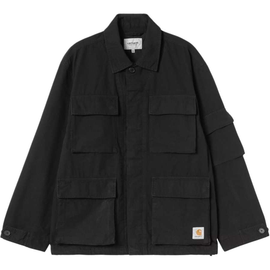 Carhartt WIP Jackets Unisex Black Lapel Moderate Other