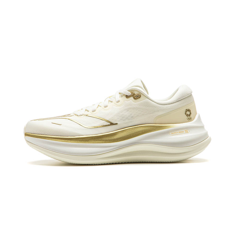 Li-Ning Li Ning Yueying 6 Pro Running Shoes Women's Low Top Ecru