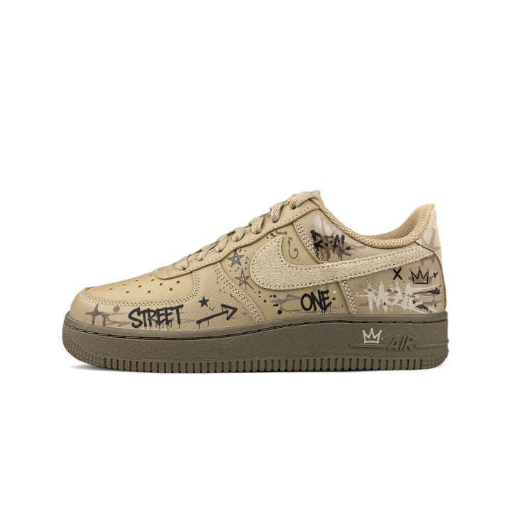 Nike Nike Air Force 1 Skateboard Shoes Unisex Low Top Black