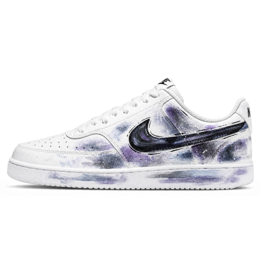 Nike Nike Court Vision 1 Skateboard Shoes Unisex Low Top Purple