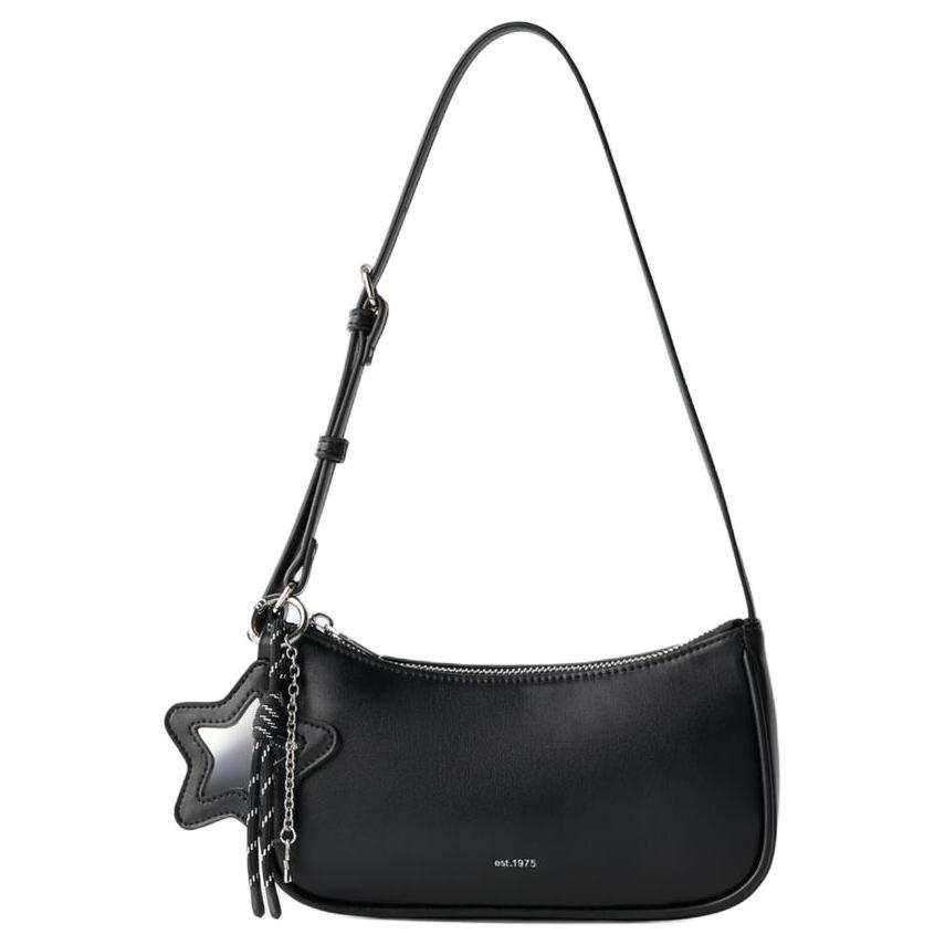 ZARA Crossbody Bags Black With Pendant