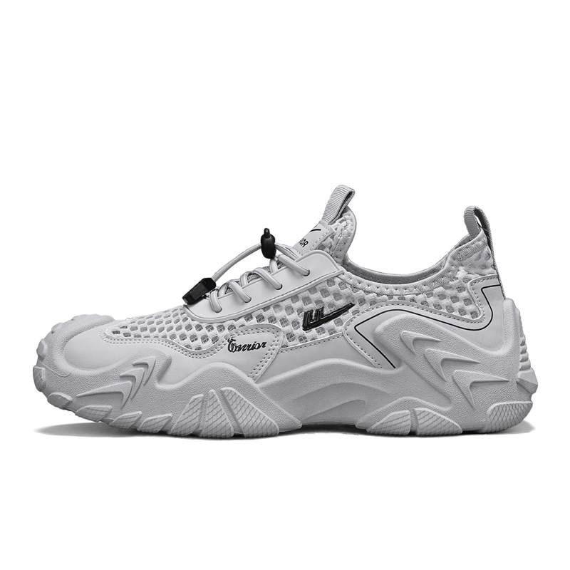 WARRIOR Casual Shoes Men's Low Top Gray/Blue/Black
