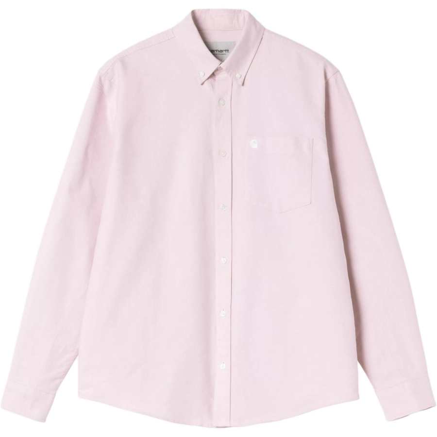 Carhartt WIP Shirts Unisex Pink Lapel Moderate Other