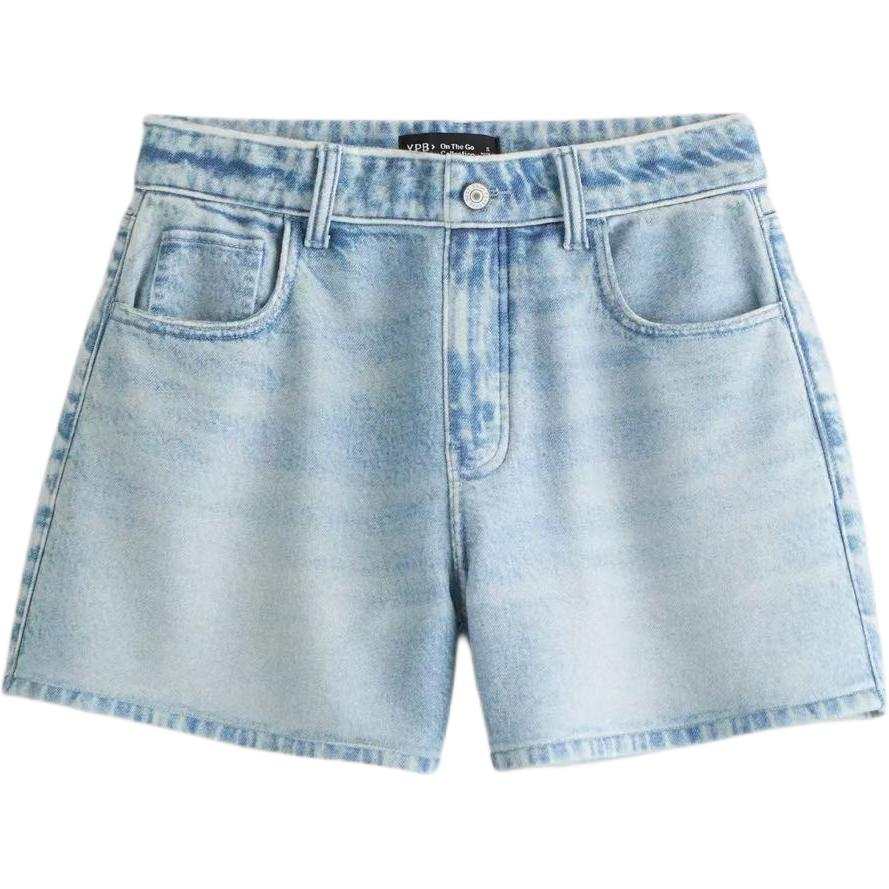 Abercrombie&Fitch Denim Shorts Women's Blue Moderate