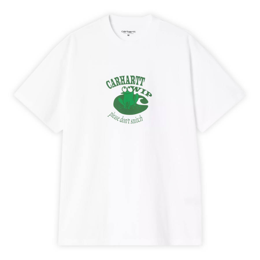Carhartt WIP T Shirts Unisex White Crew Neck