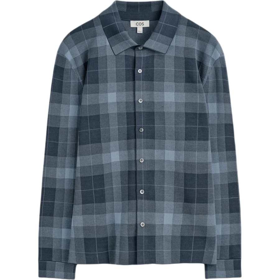 COS COS Shirts Men's Marine Blue Moderate